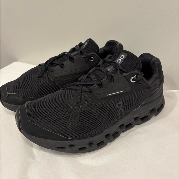 On Running Shoes - On Running Women’s Black Athletic Shoes